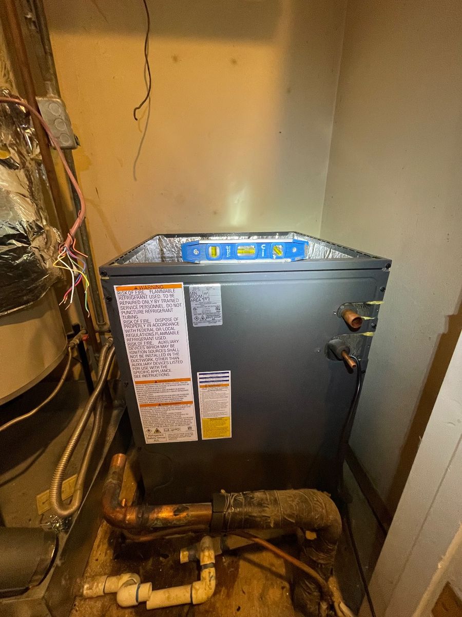 University Park HVAC indoor equipment install in progress